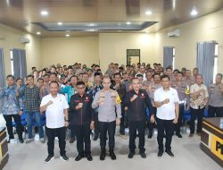 Polda Lampung Sosialisasikan UU Nomor 1 Tahun 2023 tentang KUHP di Polres Pringsewu